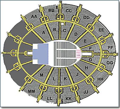 Tulsa Pac Seating Chart | Cabinets Matttroy