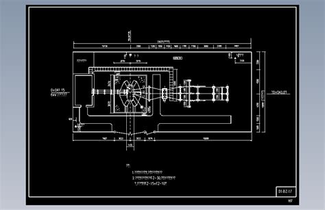 小水电站机电设计图（d1） Bzautocad 14模型图纸下载 懒石网