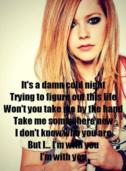 Avril Lavignes Best Song Inspirational Songs Avril Lavigne Music