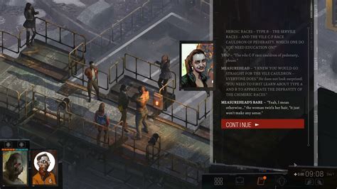 Disco Elysium Passing Measurehead S Conceptualization Check Youtube