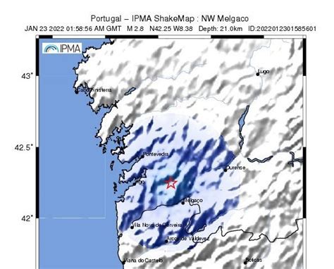 Sismo De Magnitude Sentido Em Braga Porto E Viana Do Castelo