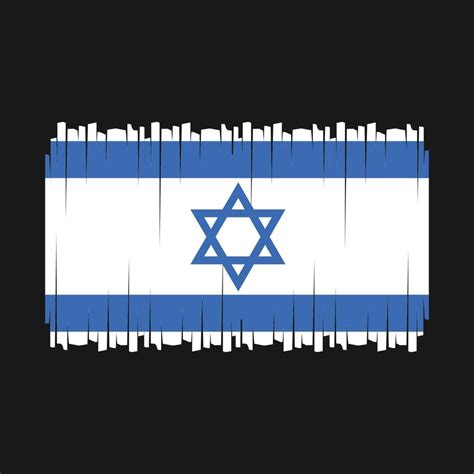 Israel Flag Vector 21981012 Vector Art at Vecteezy