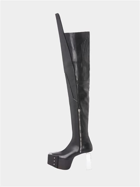 RICK OWENS Shield Wader Kiss BootsFW2021 GETHSEMANE ARCHIVED