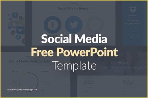 Media Ppt Templates Free Download Of social Media Pro Free Powerpoint ...