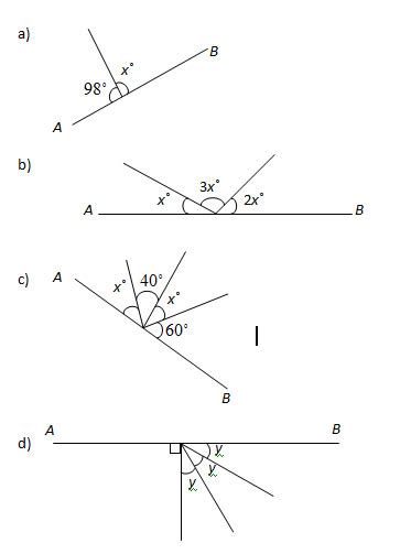 Grade 8 Straight Line Geometry Worksheets