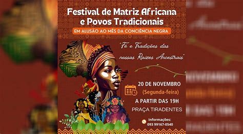 Dia da Consciência Negra Ação promove I Festival de Matriz Africana e