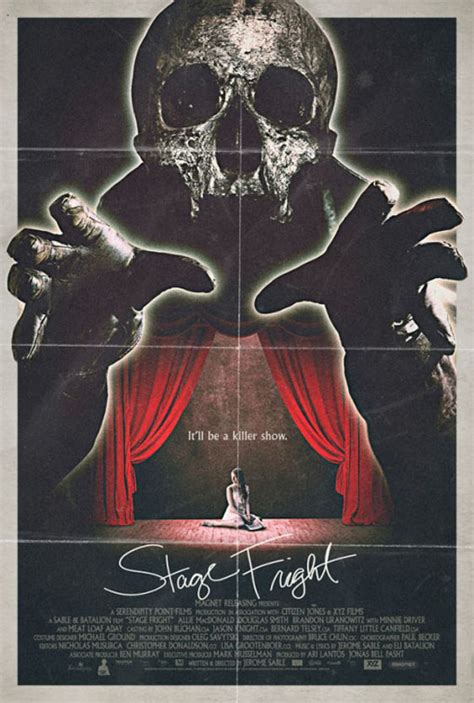 Stage Fright (2014) Poster #1 - Trailer Addict