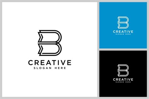 b logo vector design (2505292)