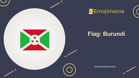 🇧🇮 Meaning | Flag: Burundi Emoji | Copy and Paste