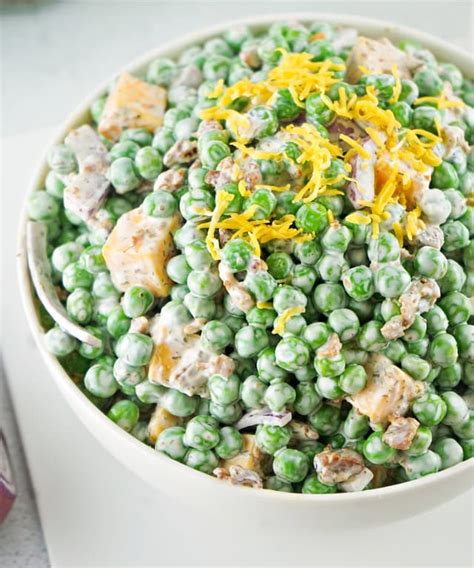 Classic Pea Salad Punchfork