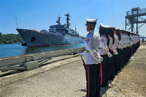 Base Naval Buques Auxiliares De La Armada Rusa Fuerza De Superficie