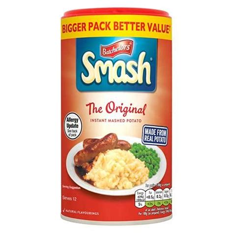 Batchelors Smash Original Instant Mashed Potato 6 X 360g Convenient And Delicious