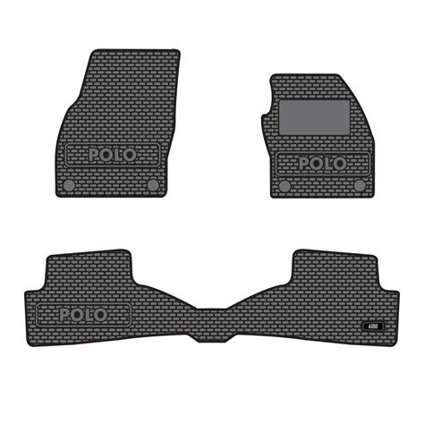 Volkswagen Polo Hatchback Interior Set | Rubber Mats | Car Mats | ADDO Auto