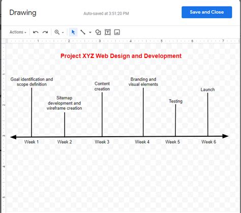 How To Make A Timeline In Google Presentation Printable Timeline