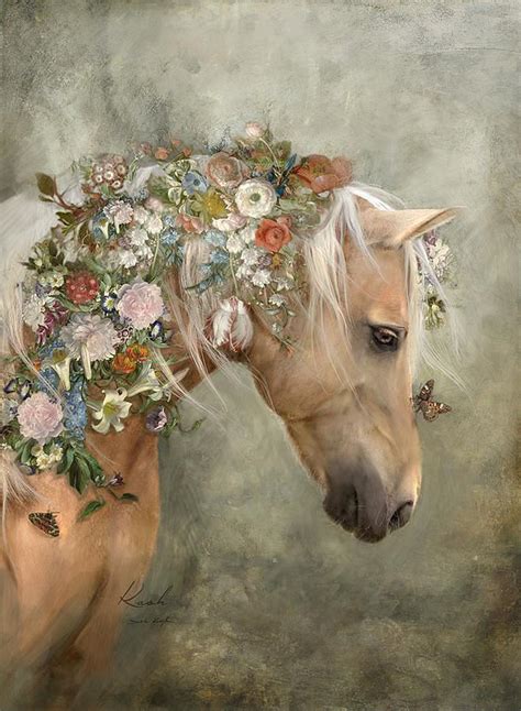 Palomino Morgan Horse Digital Art By Aideni Saman Pixels