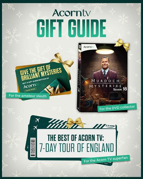 Acorn TV - Ever dreamed of being on the set of your favorite series