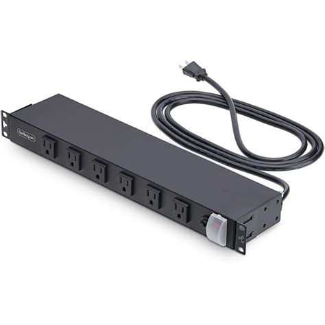 startechcom bh rack pdu ra rackmount pdu  outlet  server
