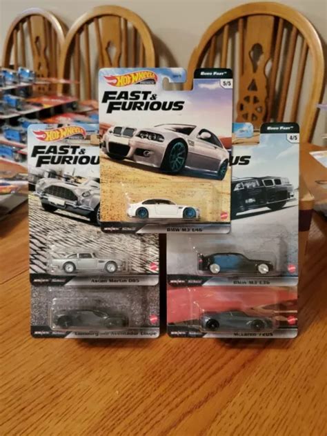 Hot Wheels Premium Car Culture Fast Furious Euro Fast Complet Set De Eur Picclick Fr