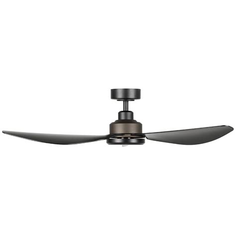 torquay  dc ceiling fan black clearance raked ceiling white