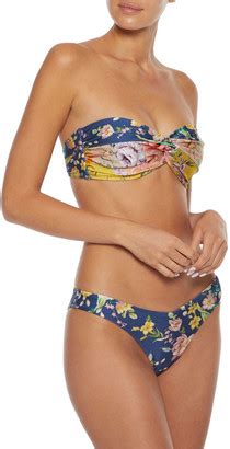 Zimmermann Zinnia Floral Print Low Rise Bikini Briefs Shopstyle Two