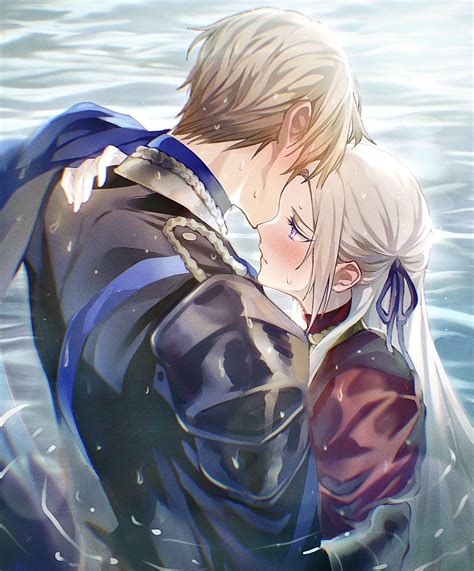 Edelgard Von Hresvelg And Dimitri Alexandre Blaiddyd Fire Emblem And