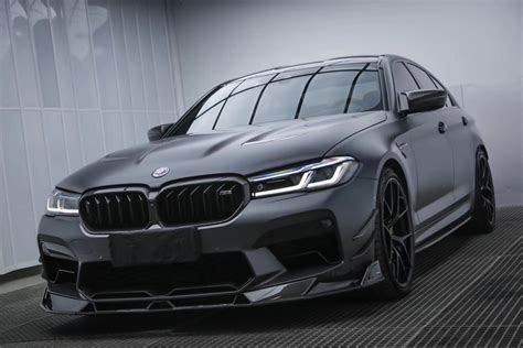 Aero Design Bmw F90 M5 Lci 2021 Carbon Fibre Front Lip Mod Central