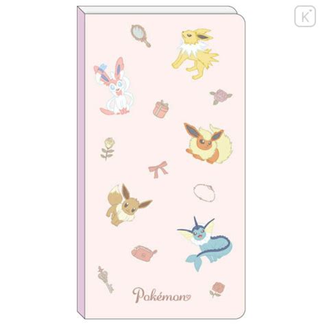 Japan Pokemon Fusen Sticky Notes Memo Pad Eevee Evolution Kawaii