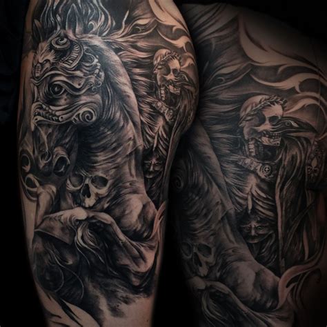 Share more than 65 four horsemen tattoo sleeve - in.cdgdbentre