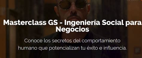 Masterclass Ingenier A Social Para Negocios Toulh