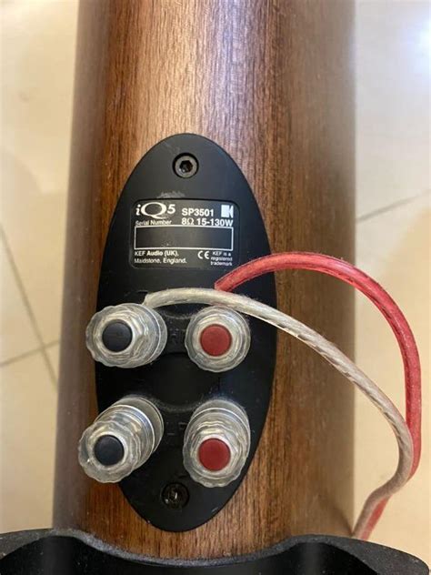 KEF IQ5 SP3501 Floorstanding Speakers 音響喇叭 高質量的聽覺效果, 音響器材, Soundbar、揚聲器 ...