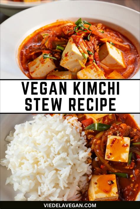 Homemade Vegan Kimchi Stew Recipe - Perfect Plant-Based Meal