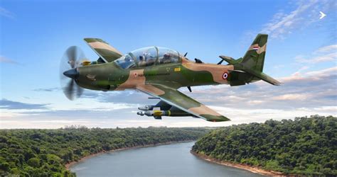 Embraer Anuncia Venda De Seis A 29 Super Tucano Em Farnborough Poder