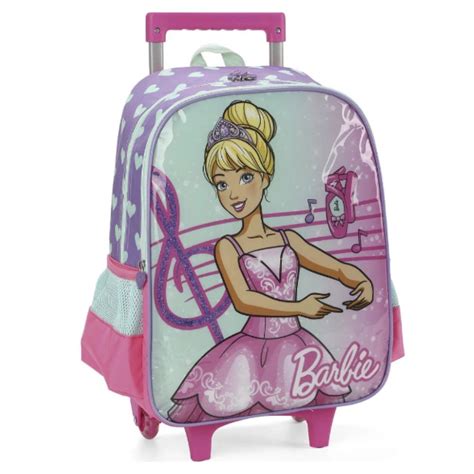 MOCHILA RODAS BARBIE RS LUXCEL BARBIE LUXCEL