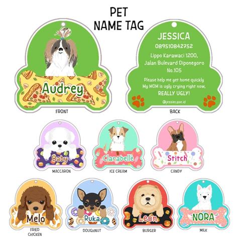 Contoh Gambar Name Tag Lucu Bonus