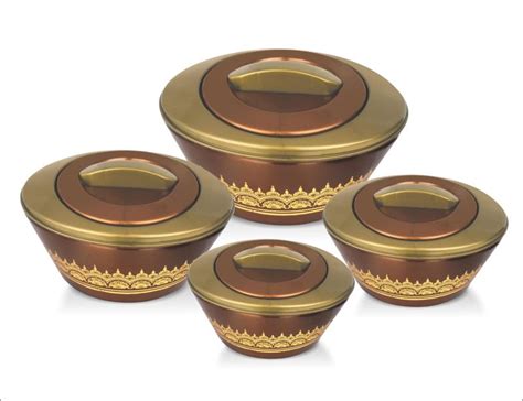 Multicolour Polished Plastic Hot Pot Casserole Set For Home Shape Round At Rs Set In