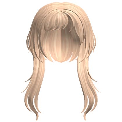 Blonde Fairy Hair W Matching Buns Roblox