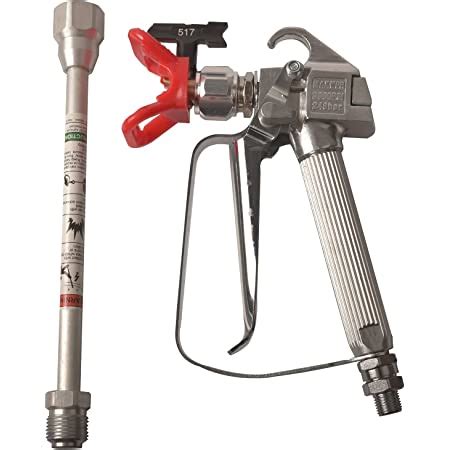 Amazon Sets Psi Airless Paint Spray Gun High Pressure