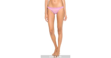 Calvin Klein Icon String Bikini Panties In Purple Lyst