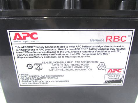 NEW APC RBC 885-4514B BATTERY | eBay