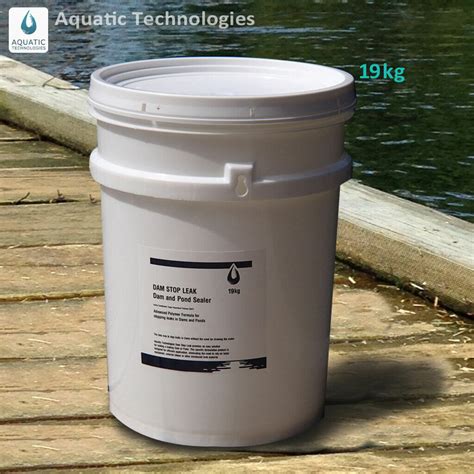 Aquatic Dam Stop Leak 19kg Easily Seals To Stop Leaking Dams Ponds