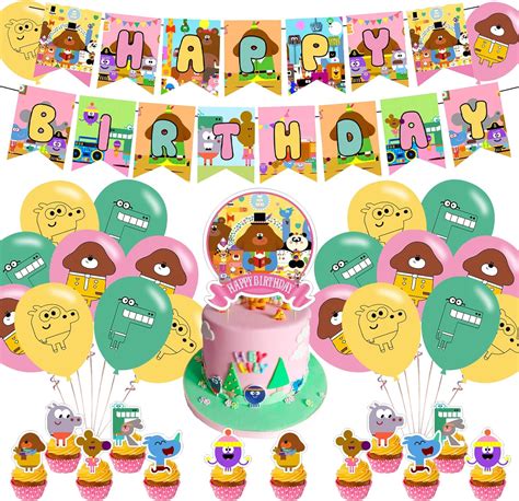 Buy Hey Duggee Party Decorations,Birthday Party Supplies For Hey Duggee ...