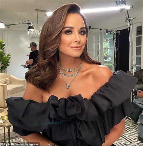 Kyle Richards Flaunts New Nose In Glam Confessional Shots Crown