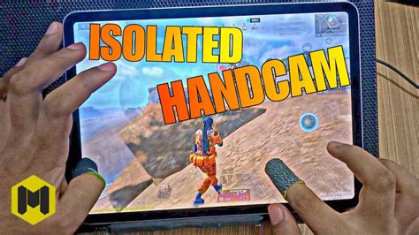 ISOLATED HANDCAM IPAD PRO CODM HANDCAM 6 FINGER NON GYRO FIGHTING