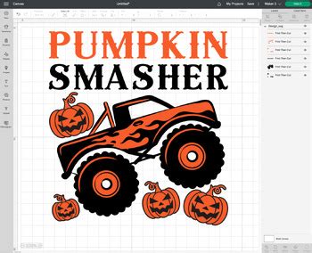 Pumpkin Smasher Halloween Svg By Blacksnowshopth Tpt