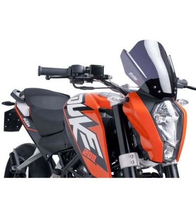 Cupolino Puig Naked Fum Scuro Per Ktm Duke E Fino Al