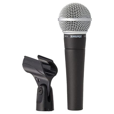 Micrófono Dinámico Vocal Shure Sm58 Con Cable Xlr Audiomusica