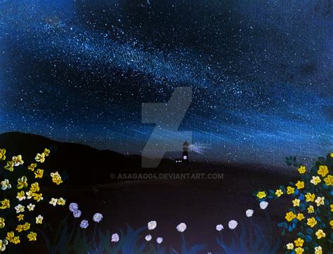 Starry Night Sky by Asagao04 on DeviantArt