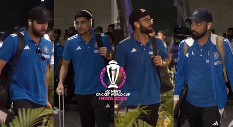 India Cricket Staff soars to Ahmedabad for ODI World Cup 2023 Remaining ...