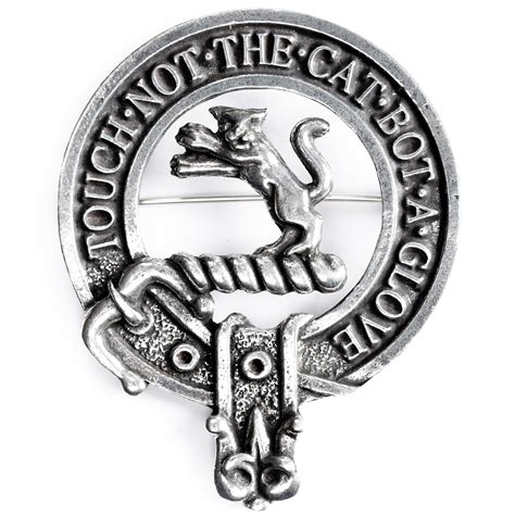 USA Kilts Macintosh Clan Crest Cap Badge Brooch Pin Made In Etsy