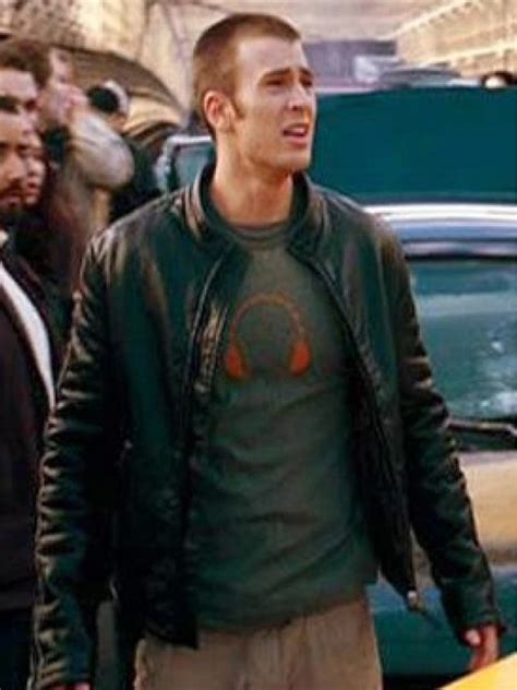 Chris Evans Fantastic Four Leather Jacket